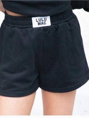 Lulu Mac Black Women's Lounge Shorts